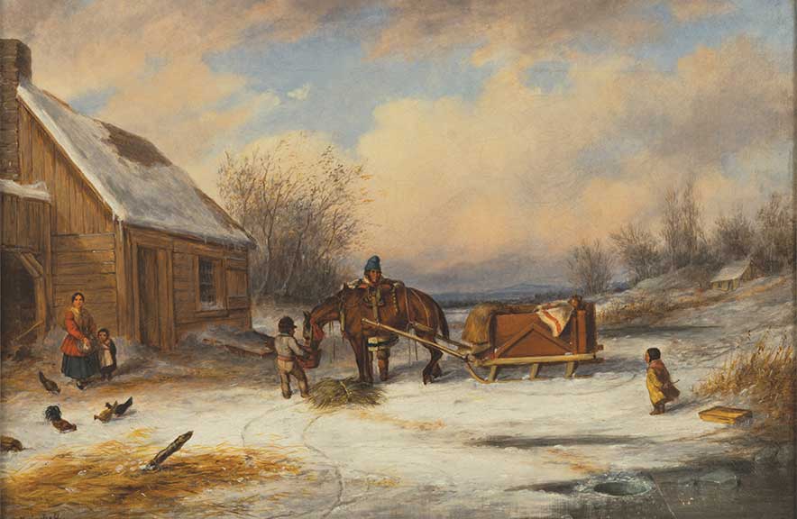 Early Canadian Homestead